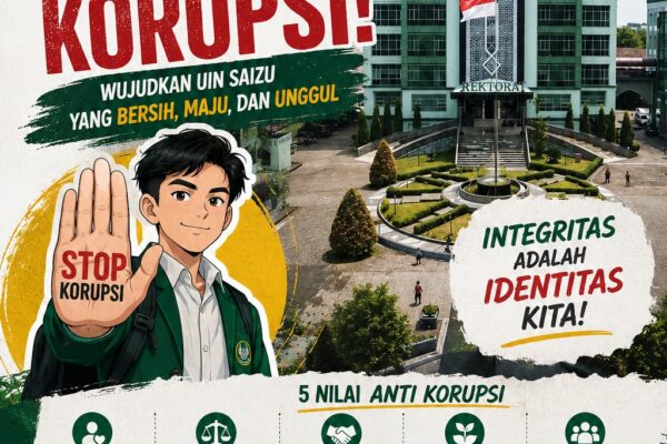 stop korupsi by satuan pengawasan internal uin saizu